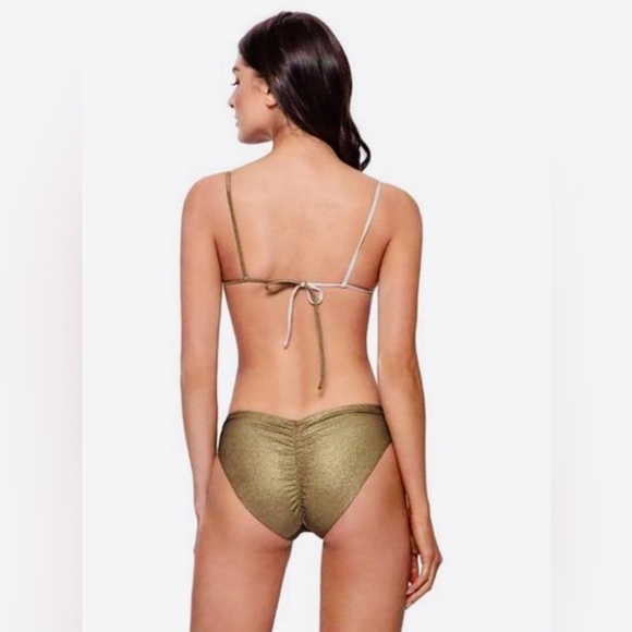 NWT PQ Swim Haven Luna Wave Bikini Top Sz Large - Picture 2 of 8